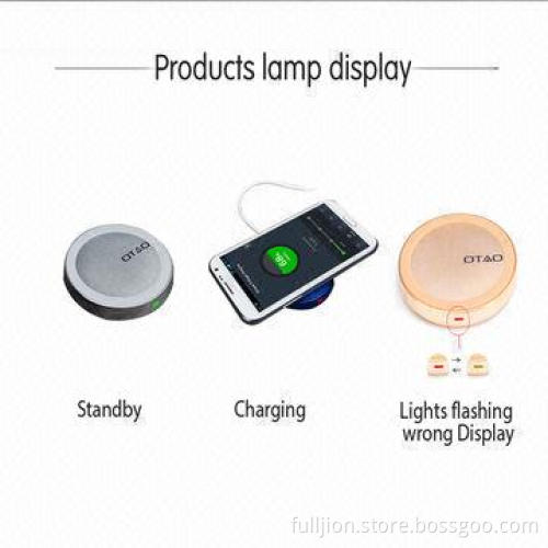 Qi Wireless Power Charger with FCC and EC Marks